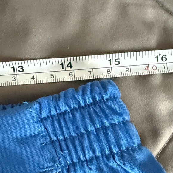 Dickies Women's Bright Blue boot cut scrub pants - Picture 7 of 7